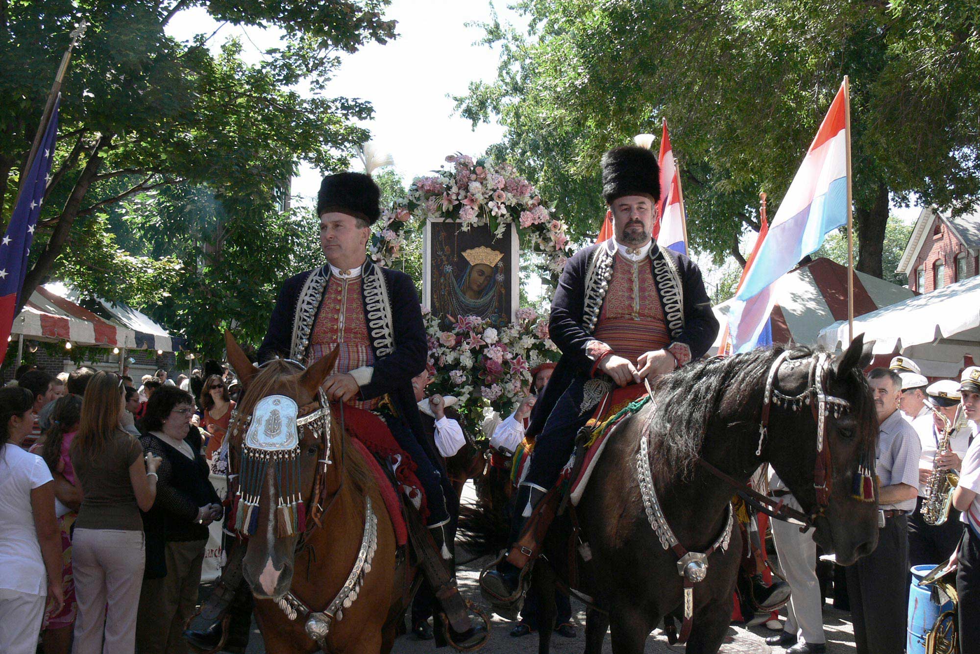 Alka of Sinj and alkars outside Sinj