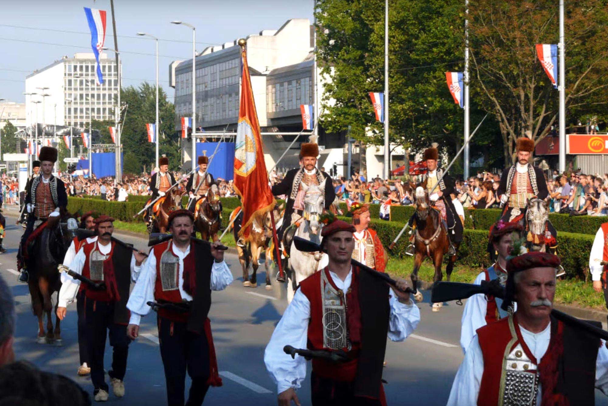 Alka of Sinj and alkars outside Sinj