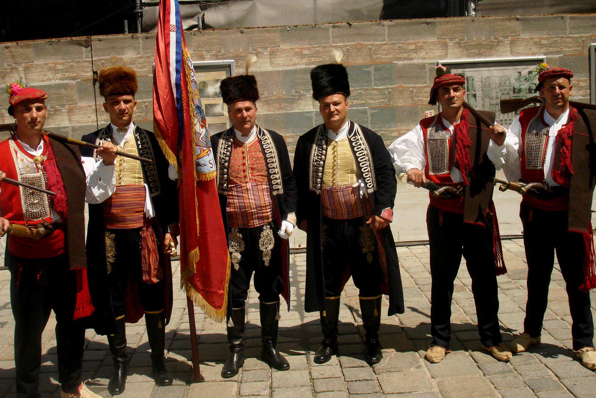 Alka of Sinj and alkars outside Sinj